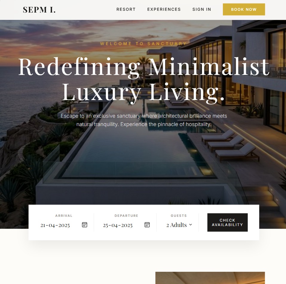 Hotel Management & Guest Booking Engine